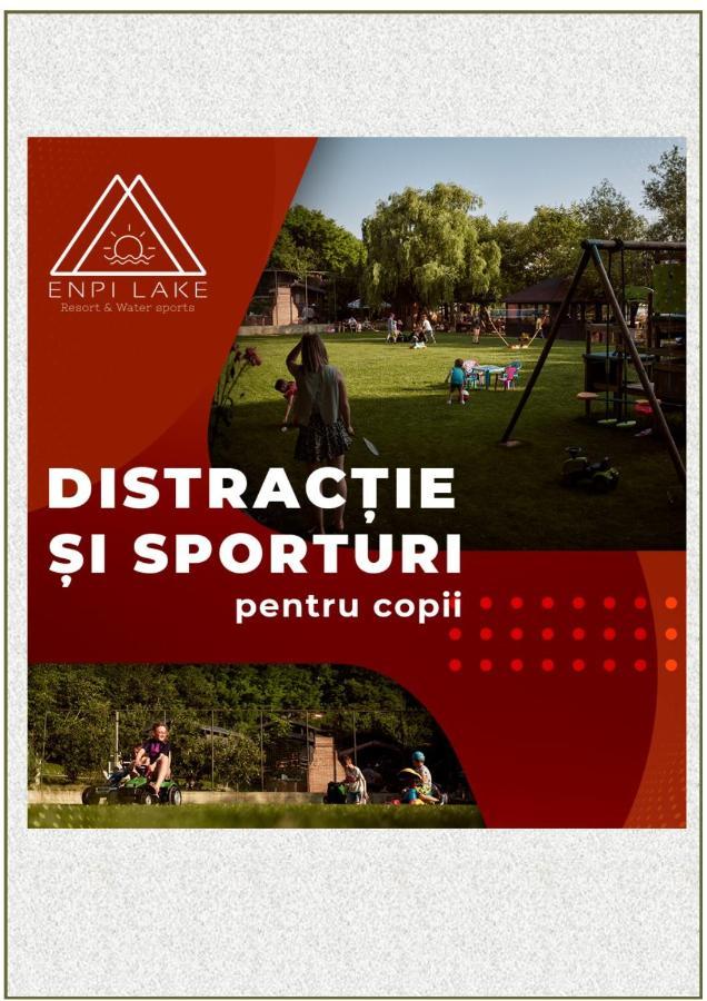 Enpi Lake Resort Iasi Buitenkant foto